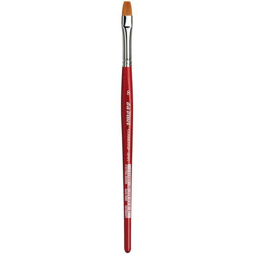 Da Cosmotop-Spin Silkpainting Brush, Synthetic, Watercolor, Flat, Size 8 DVXVA58808