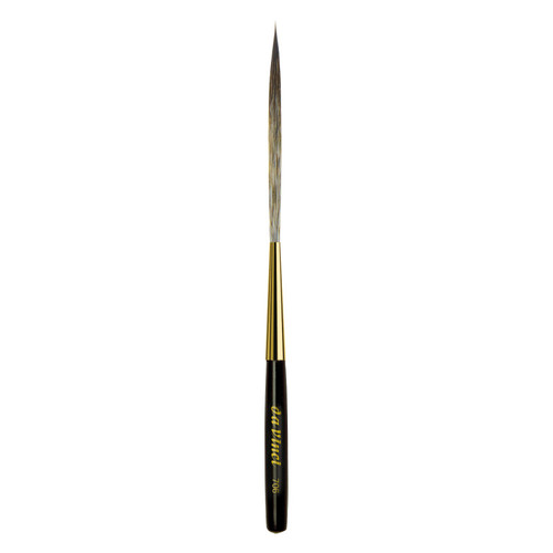 Da Casaneo Stroke Pointed Striper With Short Handle, Synthetic, Watercolor & Acrylic, Series 706, Size 8 DVXVA7068