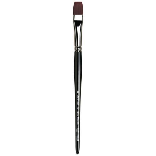 Da Top-Acryl Bright Red-Brown Brush, Synthetic, Acrylic & Oil, Flat, Series 7185K, Size 16 DVXVA7185K16