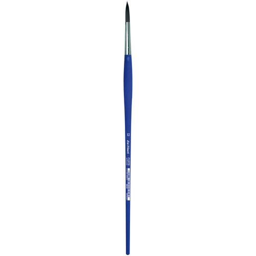 Da Forte-Acrylics Student Brush, Synthetic, Acrylic & Oil, Round, Series 8630, Size 12 DVXVA863012