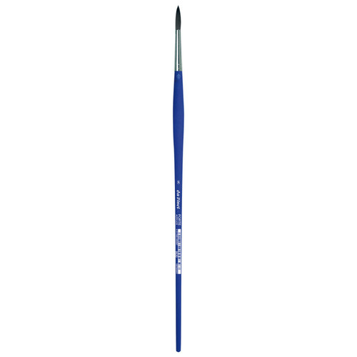 Da Forte-Acrylics Student Brush, Synthetic, Acrylic & Oil, Round, Series 8630, Size 8 DVXVA86308