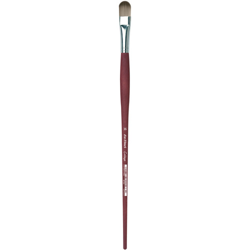 Da College Student Brush, Synthetic, Acrylic & Oil, Filbert, Series 8750, Size 16 DVXVA875016