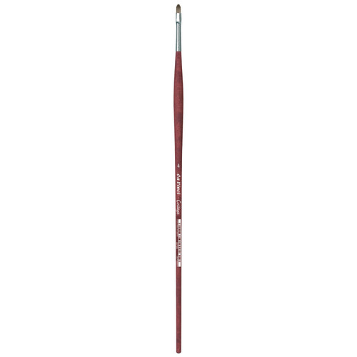 Da College Student Brush, Synthetic, Acrylic & Oil, Filbert, Series 8750, Size 4 DVXVA87504