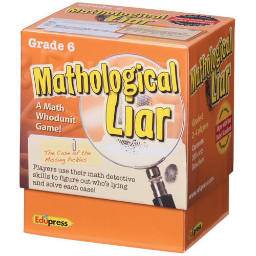 Edupress Mathological Liar, Grade 6 EP-3399