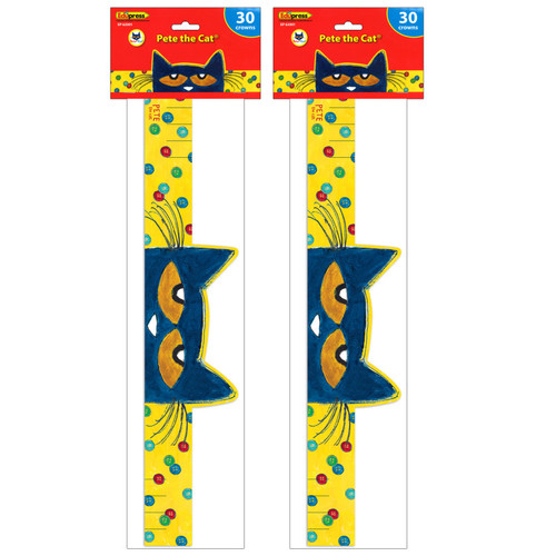 Teacher Pete The Cat Crowns, 30 Per Pack, 2 Packs EP-62001-2