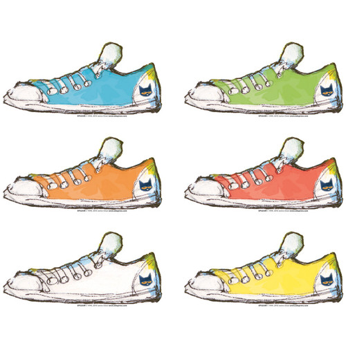 Edupress Pete The Cat Groovy Shoes Accents, Pack Of 36 EP-63233