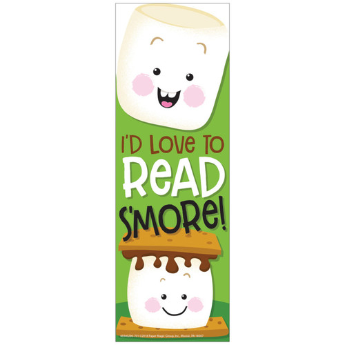 Eureka Marshmallow Scented Bookmarks, Pack Of 24 EU-834028
