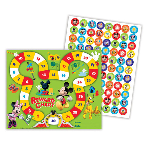 Eureka Mickey Mouse Clubhouse Mickey Park Mini Reward Charts With Stickers, 36 Charts EU-837036