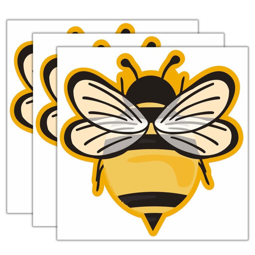 Eureka Bees Paper Cut-Outs, 36 Per Pack, 3 Packs EU-841584-3