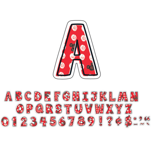 Eureka Mickey Color Pop! Deco 4" Letters, 177 Characters EU-845220