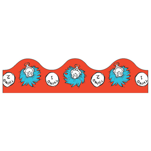 Eureka Dr. Seuss Thing 1 & 2 Deco Trim, 37 Feet EU-845601