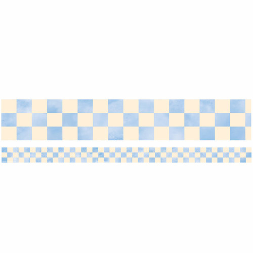 Eureka Checkered Sky Deco Trim, 37 Feet EU-845692