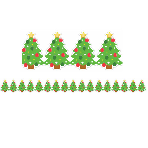 Eureka Christmas Tree Extra Wide Deco Trim, 37 Feet EU-846347