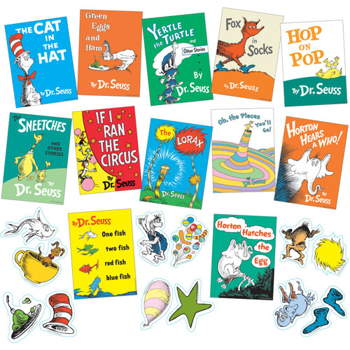 Eureka Dr. Seuss Books Mini Bulletin Board Set EU-847041