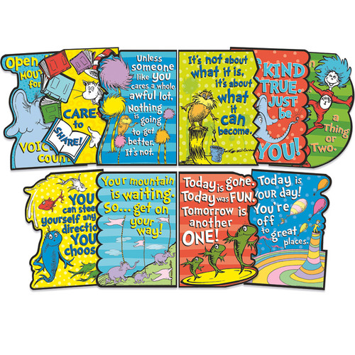Eureka Dr. Seuss Die-Cut Poster Set EU-847792