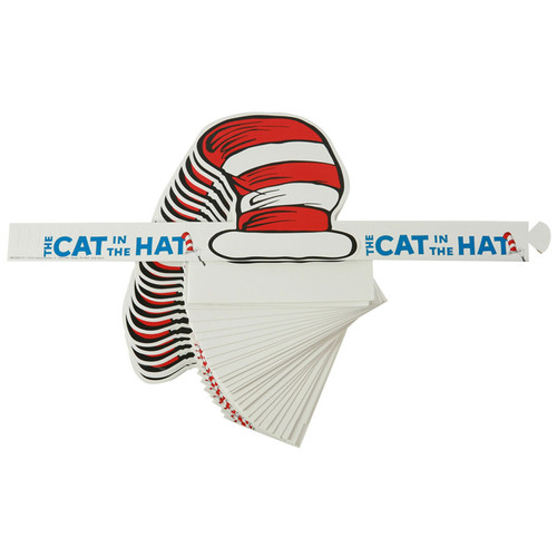 Eureka Dr. Seuss Cat'S Hat Wearable Cut Out Hats, 32 Per Pack EU-861000