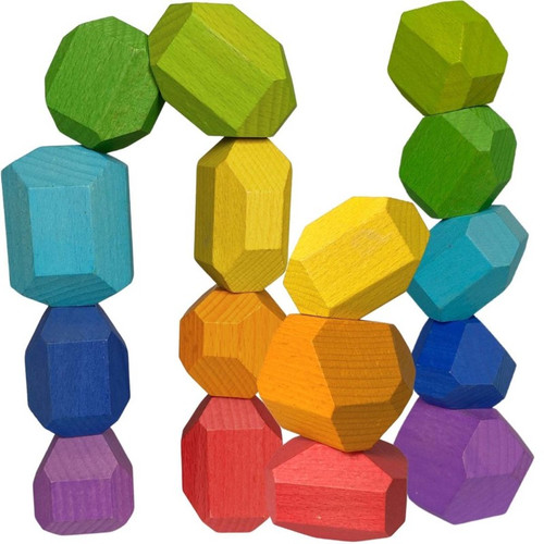 Extasticks Stackalino Wooden Xl Balancing Stacking Rocks EXAE3309