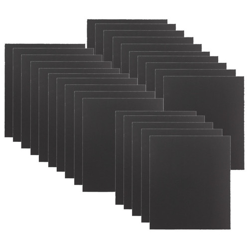 Flipside 3/16" Foam Board, 32" X 40", Total Black, Bulk Pack Of 25 FLP3240825