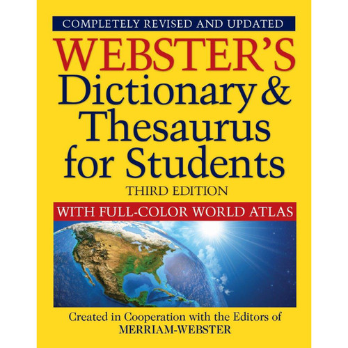 Federal Webster'S Dictionary & Thesaurus With Full Color World Atlas, Third Edition FSP9781596951785