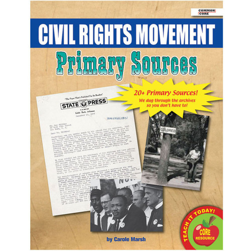 Gallopade Primary Sources, Civil Rights Movement GALPSPCIVRIG