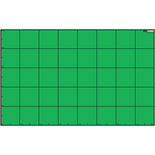Geyer Wonder League Robotics Competition Green Screen Mat, 150Cm X 240Cm With 30Cm Grid GYR199130