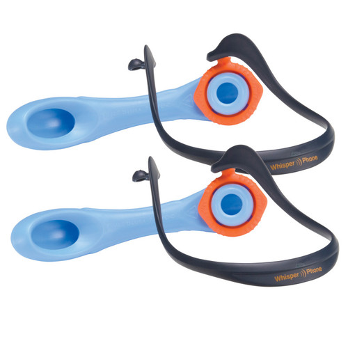 Whisperphone Acoustical Voice-Feedback Headset Solo, Pack Of 2 HB-WPS1-2