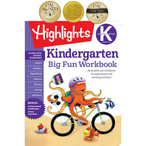 Highlights Big Fun Workbooks, Kindergarten HFC9781629797632