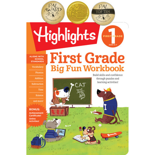 Highlights Big Fun Workbooks, First Grade HFC9781629798646