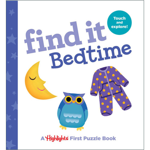 Highlights Find It Bedtime Board Book HFC9781684372522
