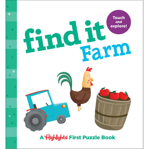 Highlights Find It Farm Board Book HFC9781684372539