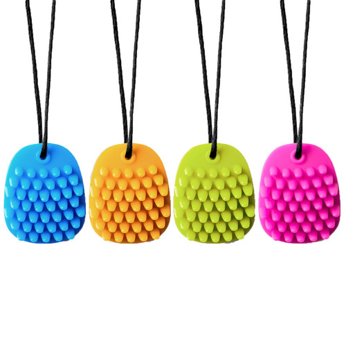 Hedgehog Chewy Necklace, Assorted Colors, Pack Of 4 HHG860011603900