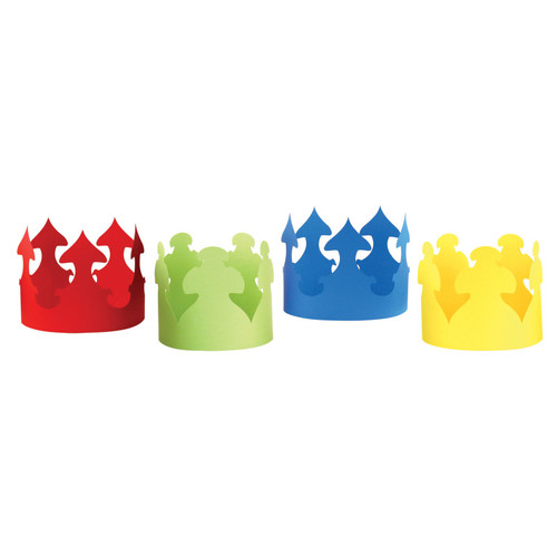 Hygloss Bright Tag Crowns, Pack Of 24 HYG65249