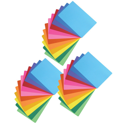 Hygloss Mighty Bright Placemats, 24 Per Pack, 3 Packs HYG87124-3