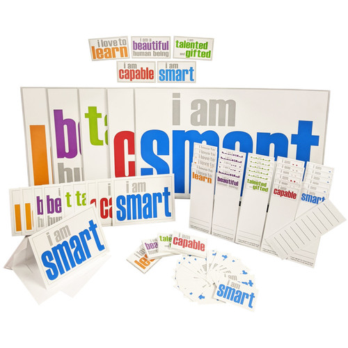 Inspired Self-Esteem Ultra Booster Set, Posters, Magnets, Notes, Page Keepers, Note Cards, 150 Pieces ISM52351UBS