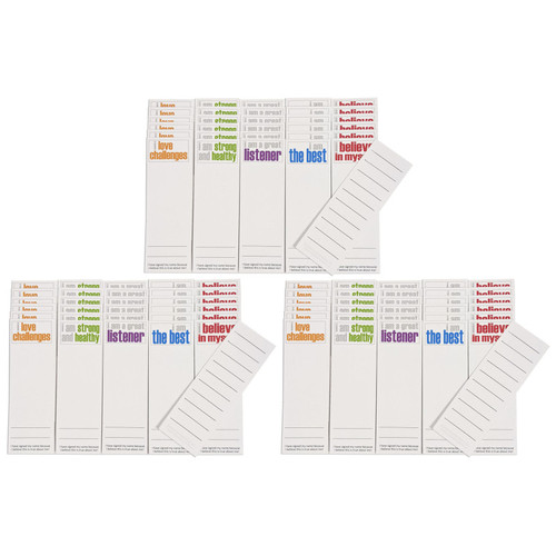 Inspired Page Keepers Bookmarks, Positivity Booster Set, 30 Per Set, 3 Sets ISM52355PK-3