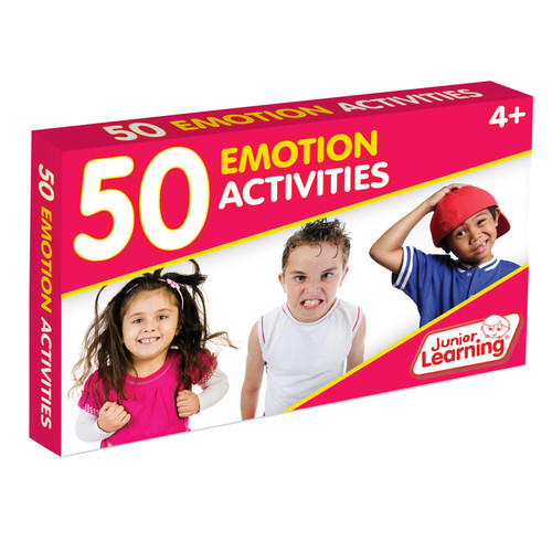 Junior 50 Emotion Activity Cards JRL357