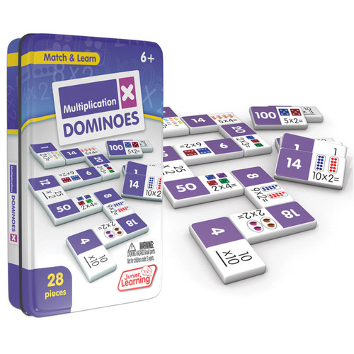 Junior Multiplication Dominoes JRL483