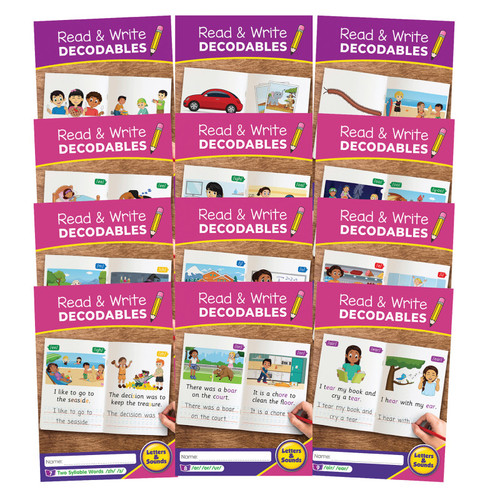 The Read & Write Decodables Set B JRL695