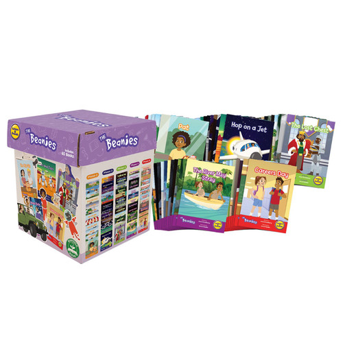 Junior Letters & Sounds The Beanies Boxed Set, Set Of 60 JRLBB141