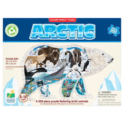 The Wildlife World - Arctic Puzzle, 200 Pieces LJI225707