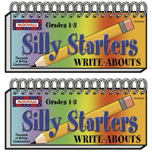 Mcdonald Silly Starters Write-Abouts, Grade 1-3, Pack Of 2 MC-W2020-2