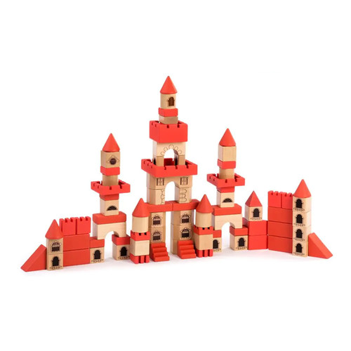 Miniland Wooden Stacking Castle MLE94050
