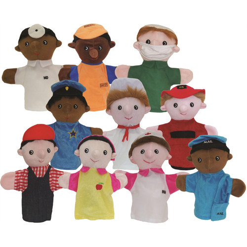 Get Community Helper Puppets, Set Of 10 MTB469