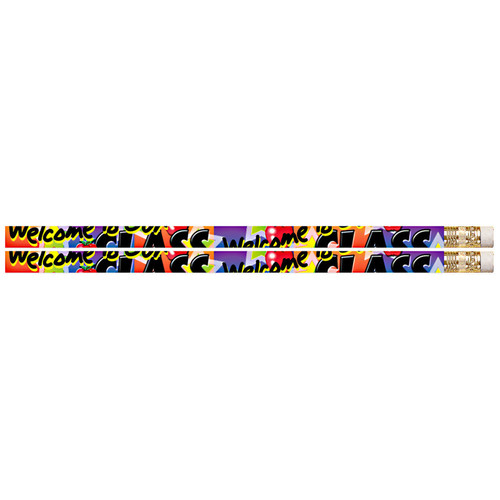 Musgrave Welcome To Our Class Motivational Pencils, Pack Of 12 MUS2277D