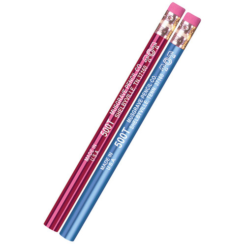 Musgrave Tot "Big Dipper" Jumbo Pencils, With Eraser, Pack Of 12 MUS500T