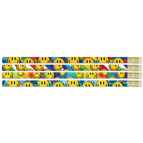 Musgrave Smiley Sensations Pencils, Pack Of 12 MUSD2391