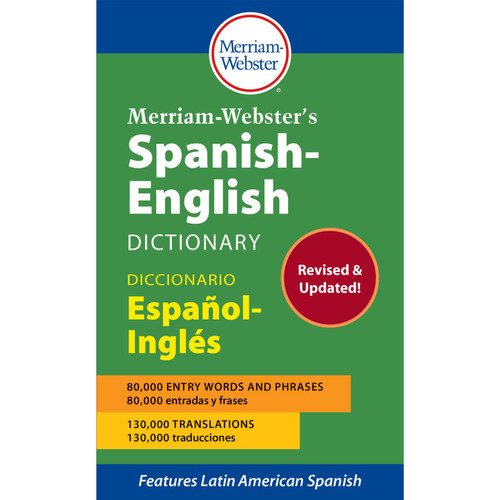 Merriam-Webster Merriam-Webster'S Spanish-English Dictionary, Mass Market Paperback MW-2987