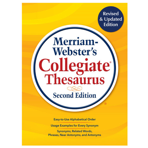 Merriam-Webster Collegiate Thesaurus, Second Edition MW-3700