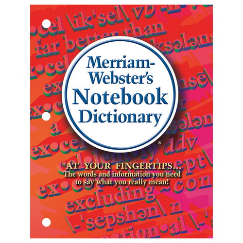 Merriam-Webster Notebook Dictionary MW-6503