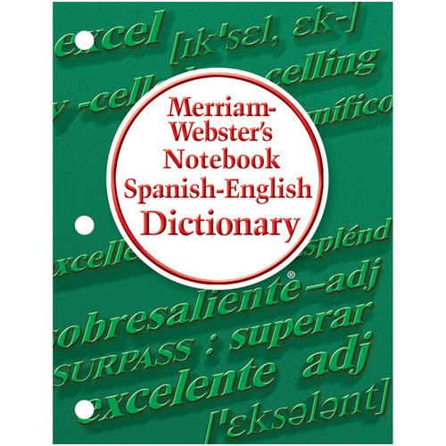 Merriam-Webster Notebook Spanish-English Dictionary MW-6725